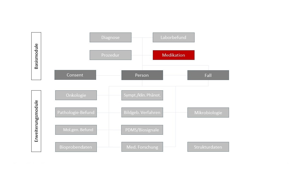 Information model of the Medikation module